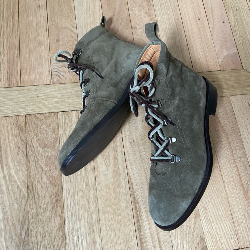 Naguisa Moss Suede Boots EU39 (Us 8-8.5)